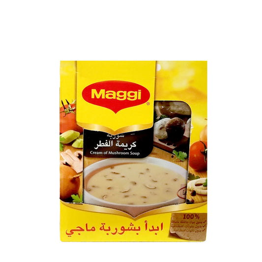 Maggi Cream Of mushroom Soup 12 sachets ماجي شوربة كريمة الفطر