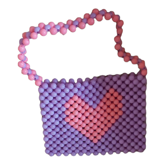 Le Caro Craft Purple Small Shoulder Bag For Kids