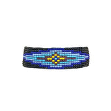 Glow By Rula Akhdar Handmade For Women Blue Bead Bracelet