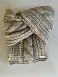 Dania's Knits Handmade Cables Scarf