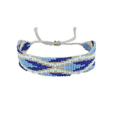 Glow By Rula Akhdar Handmade For Women Feather Bead Bracelet