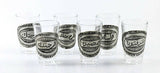 Atelier Mario Hayek 6 Handmade Arak Glasses & One Arak Caraf or Bottle