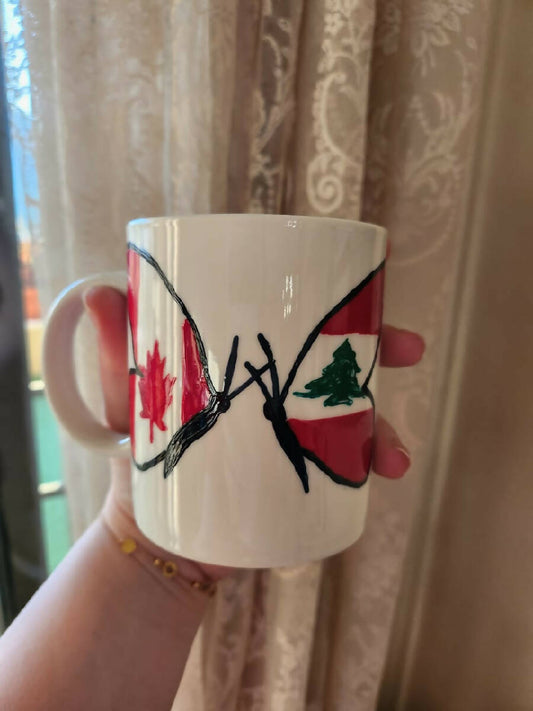 Art Vibes From Lebanon to Canada Mug