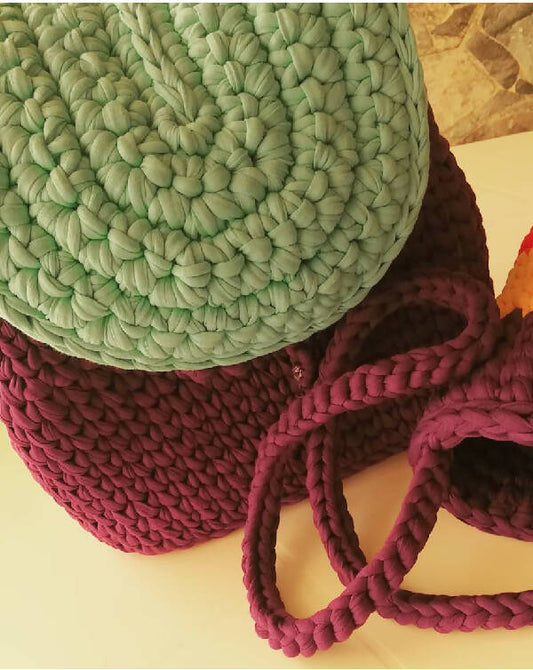 Maison Du Crochet Handmade Back Bag