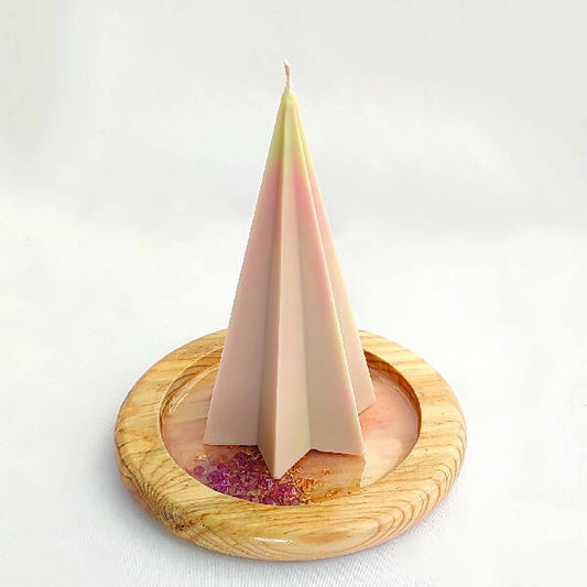 Candelight Hand-Poured Cone Candle