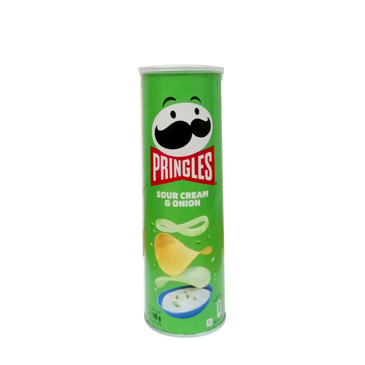 Pringles Sour Cream & Onion 165 g برنغلز بطعم البصل والقشدة الحامضة