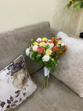 Massa Flowers Artificial Flowers Bouquet In Spring Colors