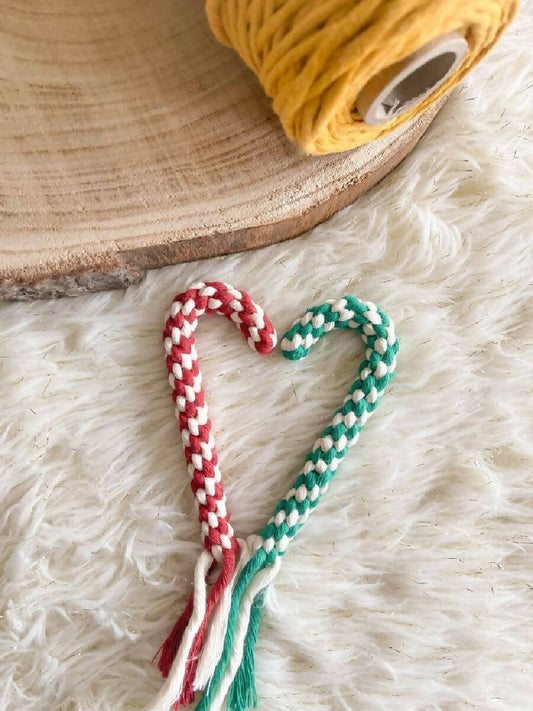 REYA's macrame Candy Can (6 pieces)