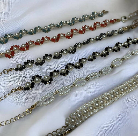 Accessoires by Madeleine Handmade jewelry High Quality Wavy Bracelets