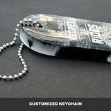 Karoun's Customized resin keychain