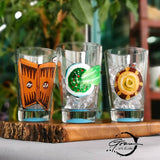 Grace T ArtStudio Handmade The Foodies Arak Set 6 Cups 125 ml