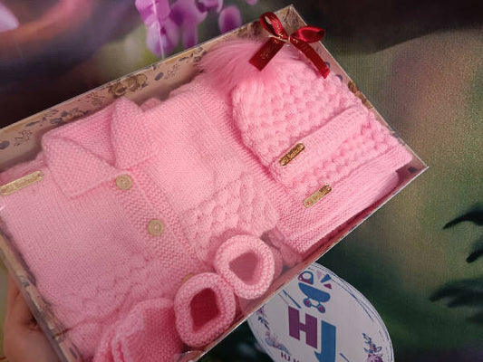 HJ Handmade Knitting Baby Hospital Set