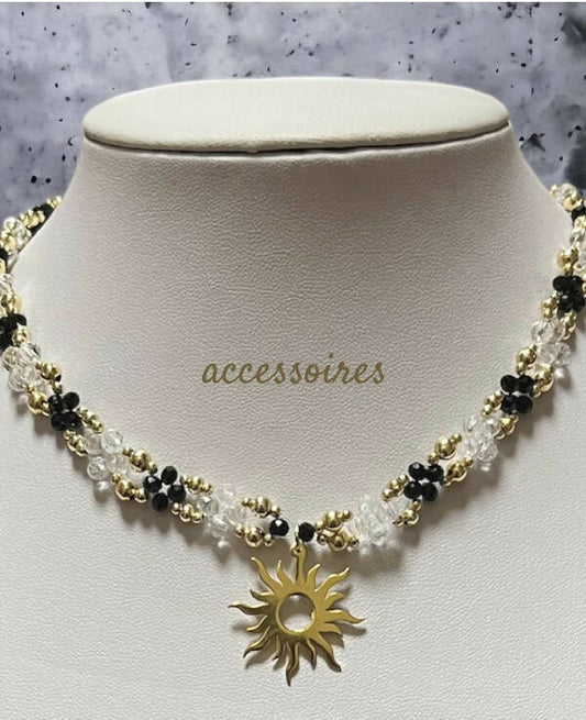 Accessoires by Madeleine Handmade jewelry High Quality Customized Necklace The Bright Sun