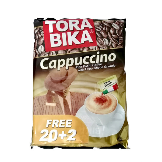 Tora Bika Cappuccino 22 Sachets * 25 g توربيكا كابتشينو