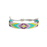 Glow By Rula Akhdar Handmade For Women Colorful Bead Bracelet