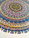 Lulwa’s Spiritual Art Luxurious Handmade Mandala 65*50 cm