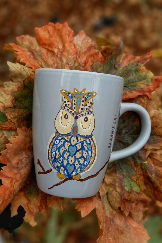 Rawan's Art Hand Painted owl design