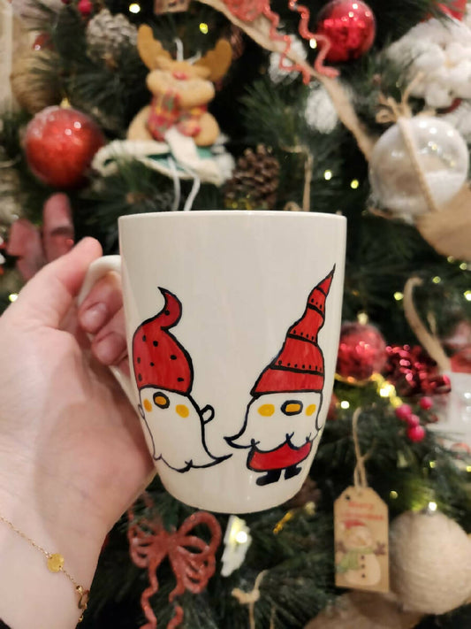 ArtVibes Hand Painted Christmas Mug ( per piece)