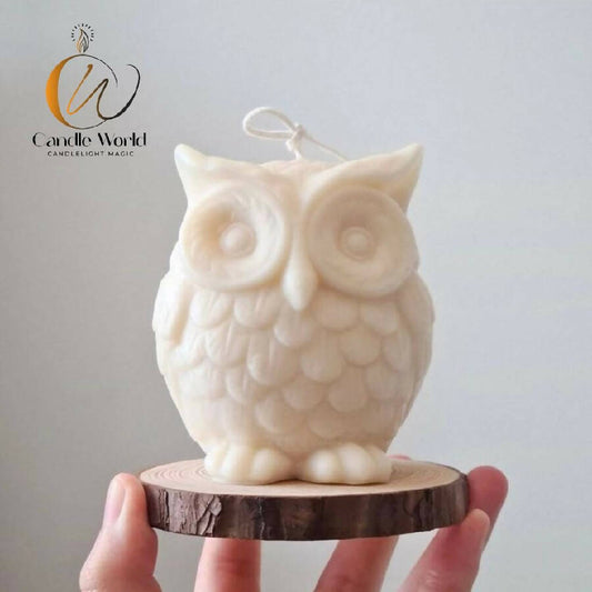 Candle World Handmade Owl Candle