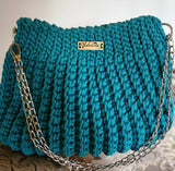 Valentina Handmade Turquoise Bag