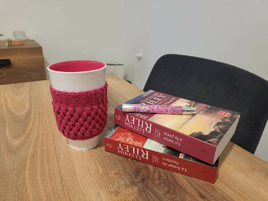 It’s So Yarn Handmade Crochet Coffee Cup Cozy