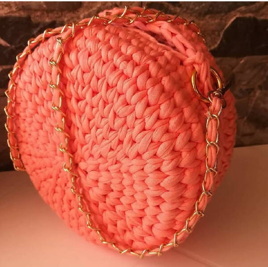 Maison du crochet hand-made Circle purse