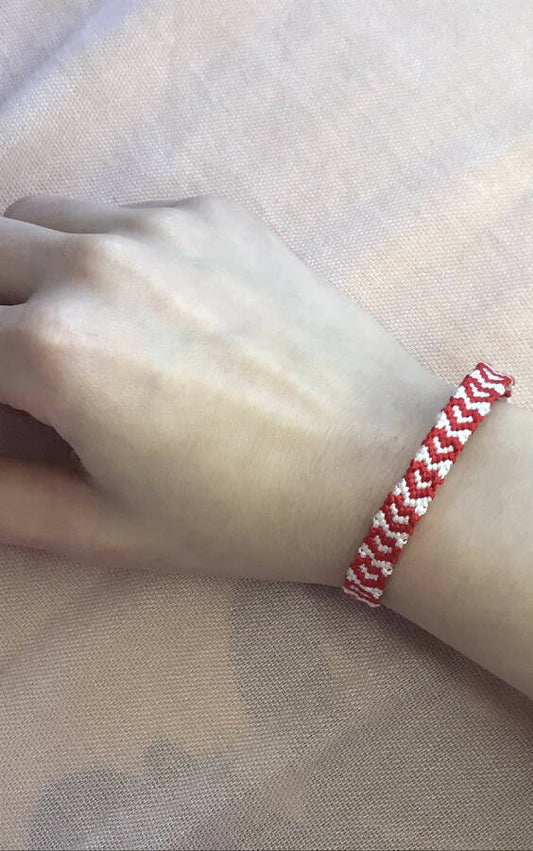 Marwa’s Creations Handmade Heart Bracelet