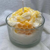 Reinshop Handmade Cream Honey Cup Candle 425 g