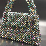 Lulua Stitches Handmade Aurora Crystal Bag