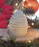 Twilight Christmas Candle Pinecone