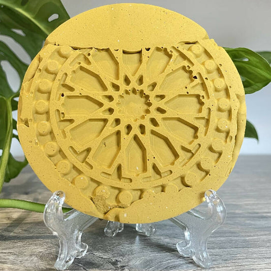 Julyana Chehab Handmade Sunflower-Ready Coaster 10 cm