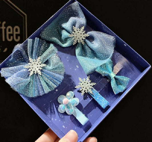 Puzzles And More Elsa Hair Clips