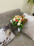 Massa Flowers Artificial Flowers Bouquet In Spring Colors