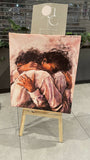Julyana Chehab Handmade Abbraccio-Ready-Painting-Printed 60cm x 70cm