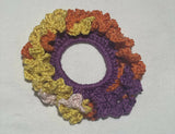 It's So Yarn Handmade Crochet Flower Hair Tie